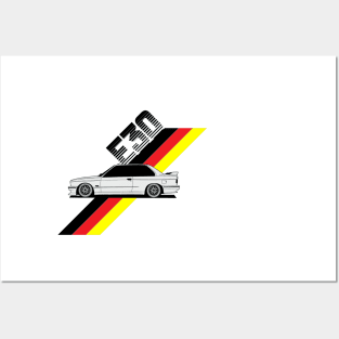 BMW E30 Posters and Art